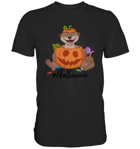 T-Shirt - "Halloween" - Men - Schweinchen's Shop - Unisex-Shirts - Black / S