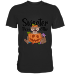 T-Shirt - "Sweeter than Otter" - Men - Schweinchen's Shop - Unisex-Shirts - Black / S