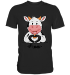"MUMU" - Premium Shirt - Schweinchen's Shop - Unisex-Shirts - Black / S