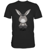 "Esel" - Esel - Premium Shirt - Schweinchen's Shop - Unisex-Shirts - Black / S