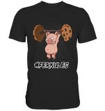 "Ferkules" - Premium Shirt - Schweinchen's Shop - Unisex-Shirts - Black / S