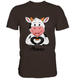 "MUMU" - Premium Shirt - Schweinchen's Shop - Unisex-Shirts - Brown / S