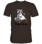 Naschbär - Premium Shirt - Schweinchen's Shop - Unisex-Shirts - Brown / S