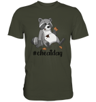 #cheatday - Premium Shirt - Schweinchen's Shop - Unisex-Shirts - Urban Khaki / S