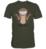 T-Shirt - "och nö" - Men - Schweinchen's Shop - Unisex-Shirts - Urban Khaki / S