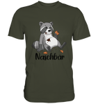 Naschbär - Premium Shirt - Schweinchen's Shop - Unisex-Shirts - Urban Khaki / S