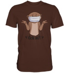 T-Shirt - "och nö" - Men - Schweinchen's Shop - Unisex-Shirts - Brown / S