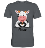 "MUMU" - Premium Shirt - Schweinchen's Shop - Unisex-Shirts - Dark Grey / S