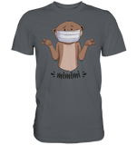 T-Shirt - "mimimi" - Men - Schweinchen's Shop - Unisex-Shirts - Dark Grey / S