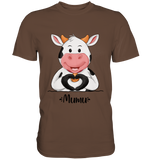 "MUMU" - Premium Shirt - Schweinchen's Shop - Unisex-Shirts - Chocolate / S