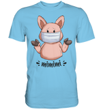 T-Shirt - "mimimi" - Men - Schweinchen's Shop - Unisex-Shirts - Sky Blue / S