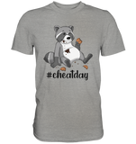 #cheatday - Premium Shirt - Schweinchen's Shop - Unisex-Shirts - Sports Grey (meliert) / S