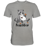 Naschbär - Premium Shirt - Schweinchen's Shop - Unisex-Shirts - Sports Grey (meliert) / S