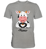 "MUMU" - Premium Shirt - Schweinchen's Shop - Unisex-Shirts - Sports Grey (meliert) / S