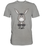 "Esel" - Esel - Premium Shirt - Schweinchen's Shop - Unisex-Shirts - Sports Grey (meliert) / S