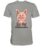 "Schweinchen" - Premium Shirt - Schweinchen's Shop - Unisex-Shirts - Sports Grey (meliert) / S