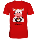 "MUMU" - Premium Shirt - Schweinchen's Shop - Unisex-Shirts - Red / S