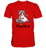 Naschbär - Premium Shirt - Schweinchen's Shop - Unisex-Shirts - Red / S