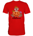 T-Shirt - "Halloween" - Men - Schweinchen's Shop - Unisex-Shirts - Red / S