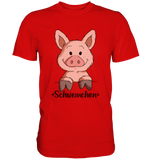 "Schweinchen" - Premium Shirt - Schweinchen's Shop - Unisex-Shirts - Red / S