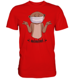 T-Shirt - "mimimi" - Men - Schweinchen's Shop - Unisex-Shirts - Red / S