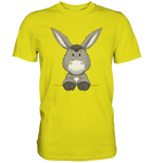 Esel o.T. - Men Shirt - Schweinchen's Shop - Unisex-Shirts - Pixel Lime / S