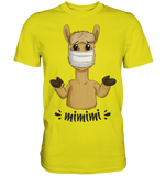 T-Shirt - "mimimi" - Men - Schweinchen's Shop - Unisex-Shirts - Pixel Lime / S