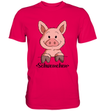 "Schweinchen" - Premium Shirt - Schweinchen's Shop - Unisex-Shirts - Sorbet / S