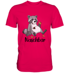 Naschbär - Premium Shirt - Schweinchen's Shop - Unisex-Shirts - Sorbet / S