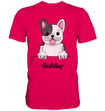 "Bulldog" - Premium Shirt - Schweinchen's Shop - Unisex-Shirts - Sorbet / S