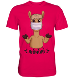 T-Shirt - "mimimi" - Men - Schweinchen's Shop - Unisex-Shirts - Sorbet / S