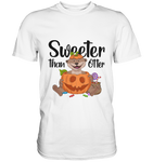 T-Shirt - "Sweeter than Otter" - Men - Schweinchen's Shop - Unisex-Shirts - White / S