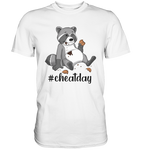 #cheatday - Premium Shirt - Schweinchen's Shop - Unisex-Shirts - White / S