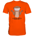T-Shirt - "och nö" - Men - Schweinchen's Shop - Unisex-Shirts - Orange / S