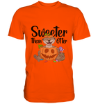 T-Shirt - "Sweeter than Otter" - Men - Schweinchen's Shop - Unisex-Shirts - Orange / S