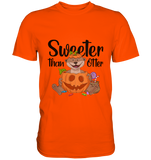 T-Shirt - "Sweeter than Otter" - Men - Schweinchen's Shop - Unisex-Shirts - Orange / S