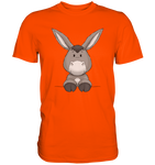 Esel o.T. - Men Shirt - Schweinchen's Shop - Unisex-Shirts - Orange / S