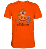 T-Shirt - "Halloween" - Men - Schweinchen's Shop - Unisex-Shirts - Orange / S