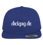 DICKPIG Cap - Black - Premium Snapback - Schweinchen's Shop - Kappen & Mützen - Royal / Green / One Size