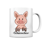 Tasse - "Schweinchen" - Schweinchen's Shop - Tassen - White glossy / 330ml