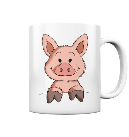 Tasse - Schweinchen - Schweinchen's Shop - Tassen - White glossy / 330ml