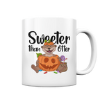 Tasse - "Sweeter than Otter" - Halloween - Schweinchen's Shop - Tassen - White glossy / 330ml