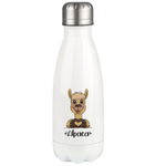 Herz Alpaka - Thermoflasche 350ml - Schweinchen's Shop - Trinkgefäße - White / 350ml