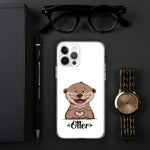 iPhone-Hülle - "Herz Otter" - Schweinchen's Shop - iPhone 12 Pro Max