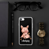 iPhone-Hülle - "DickPig" - Black Edition - Schweinchen's Shop - iPhone 7/8