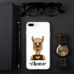iPhone-Hülle - "Herz Alpaca" - Schweinchen's Shop - iPhone 7 Plus/8 Plus