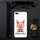 iPhone-Hülle - "Herz Schweinchen" - Schweinchen's Shop - iPhone 7 Plus/8 Plus