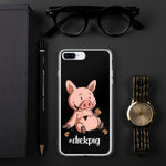 iPhone-Hülle - "DickPig" - Black Edition - Schweinchen's Shop - iPhone 7 Plus/8 Plus