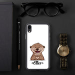 iPhone-Hülle - "Herz Otter" - Schweinchen's Shop - iPhone XR
