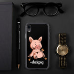 iPhone-Hülle - "DickPig" - Black Edition - Schweinchen's Shop - iPhone XR